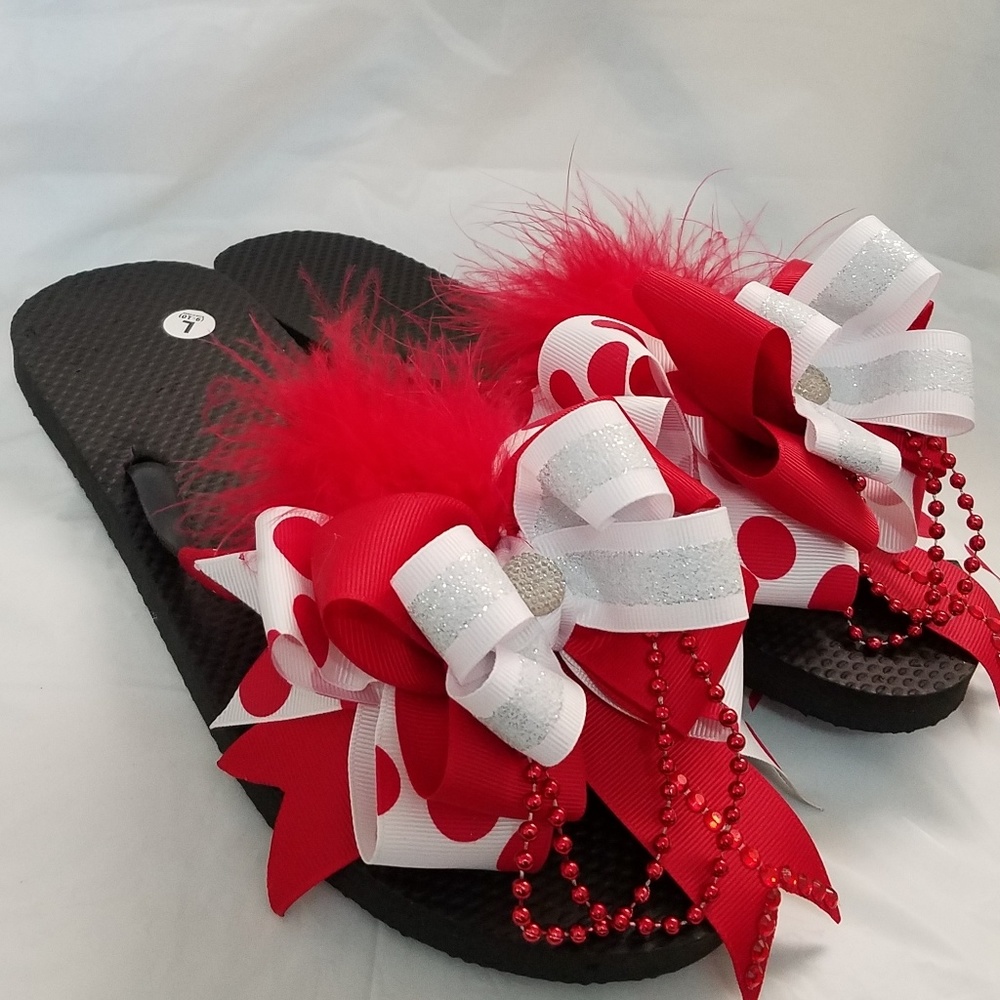 Custom designed flip flops - Picture 2 of 2
